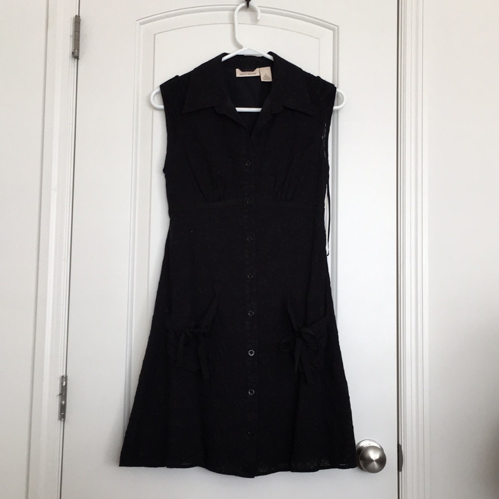 DKNY button down dress